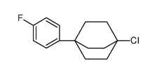 4-chloro-1-(4-fluorophenyl)bicyclo[2.2.2]octane结构式
