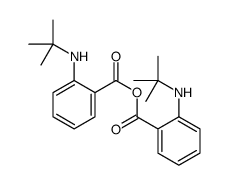 [2-(tert-butylamino)benzoyl] 2-(tert-butylamino)benzoate结构式