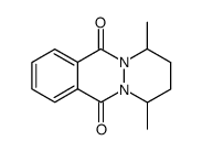 1,4-dimethyl-1,2,3,4-tetrahydro-pyridazino[1,2-b]phthalazine-6,11-dione Structure