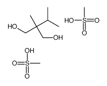 methanesulfonic acid,2-methyl-2-propan-2-ylpropane-1,3-diol Structure