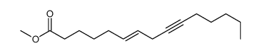 methyl pentadec-6-en-9-ynoate Structure