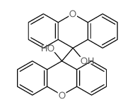 9-(9-hydroxyxanthen-9-yl)xanthen-9-ol structure