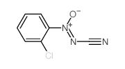 (2-chlorophenyl)-cyanoimino-oxido-azanium Structure