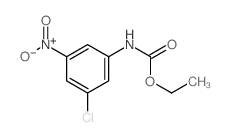 ethyl N-(3-chloro-5-nitro-phenyl)carbamate结构式