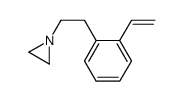 1-[2-(2-ethenylphenyl)ethyl]aziridine Structure