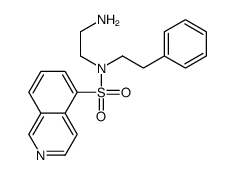 N-(2-aminoethyl)-N-(2-phenylethyl)isoquinoline-5-sulfonamide Structure