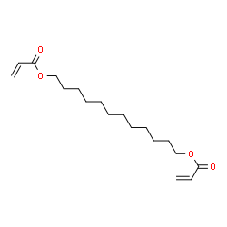 2-Propenoic acid, 1,12-dodecanediyl ester Structure