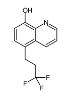 5-(3,3,3-trifluoropropyl)quinolin-8-ol Structure