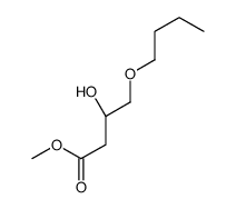 methyl (3S)-4-butoxy-3-hydroxybutanoate Structure
