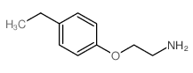 [2-(4-Ethylphenoxy)ethyl]amine Structure