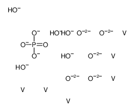 VANADIUMHYDROXIDEOXIDEPHOSPHATE结构式