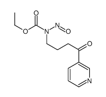 4-(Carbethoxynitrosamino)-1-(3-pyridyl)-1-butanone Structure