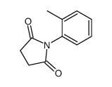 1-(2-methylphenyl)pyrrolidine-2,5-dione结构式
