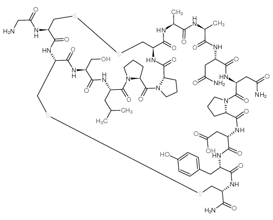 α-Conotoxin PnIA TFA Structure