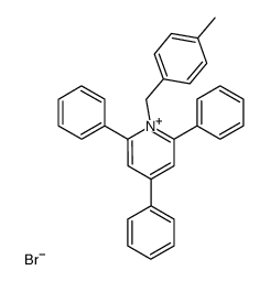 1-(4-methylbenzyl)-2,4,6-triphenylpyridin-1-ium bromide Structure
