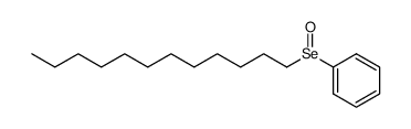 1-phenylseleninyldodecane Structure