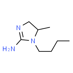 1H-Imidazol-2-amine,1-butyl-4,5-dihydro-5-methyl-(9CI) Structure