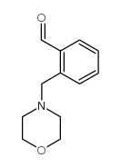 2-(MORPHOLINOMETHYL)BENZALDEHYDE structure