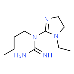 Guanidine, N-butyl-N-(1-ethyl-4,5-dihydro-1H-imidazol-2-yl)- (9CI)结构式
