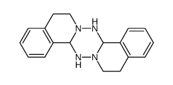 5,6,8,8a,13,14,16,16a-octahydro-s-tetrazine[6,1-a:3,4-a']diisoquinoline Structure