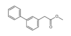 methyl 5-chloro-3-biphenylylacetate结构式