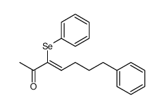 (Z)-7-phenyl-3-(phenylseleno)-3-hepten-2-one Structure