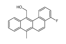 (4-fluoro-7-methylbenzo[a]anthracen-12-yl)methanol结构式
