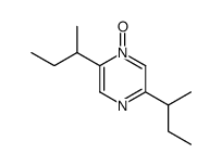 2,5-bis(1-methylpropyl)pyrazin-N-oxide Structure