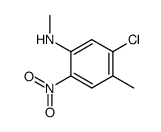 5-chloro-N,4-dimethyl-2-nitroaniline Structure