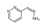 3-pyridazinecarboxaldehyde hydrazone Structure