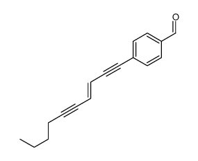 4-dec-3-en-1,5-diynylbenzaldehyde结构式