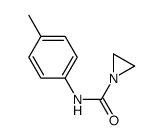 N-(p-Methylphenyl)-1-aziridinecarboxamide结构式