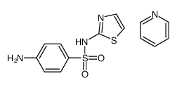 4-amino-N-(1,3-thiazol-2-yl)benzenesulfonamide,pyridine Structure