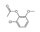 6-chloroguaiacol acetate结构式