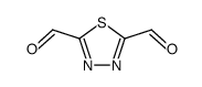 1,3,4-Thiadiazole-2,5-dicarboxaldehyde structure