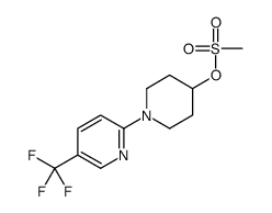 [1-[5-(trifluoromethyl)pyridin-2-yl]piperidin-4-yl] methanesulfonate Structure