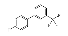 4-FLUORO-3'-TRIFLUOROMETHYLBIPHENYL structure