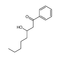 3-hydroxy-1-phenyloctan-1-one结构式