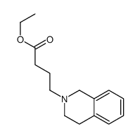 ethyl 4-(3,4-dihydro-1H-isoquinolin-2-yl)butanoate结构式