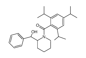 2-(α-hydroxybenzyl)-2,4,6-triisopropylbenzopiperidide结构式