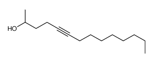 tetradec-5-yn-2-ol Structure