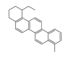 1-ethyl-9-methyl-1,2,3,4-tetrahydropicene结构式