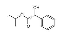 (R)-isopropyl mandelate结构式