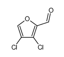 3,4-DICHLOROFURAN-2-CARBALDEHYDE结构式