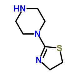 1-(4,5-Dihydro-1,3-thiazol-2-yl)piperazine Structure