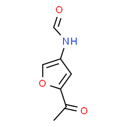 Formamide, N-(5-acetyl-3-furyl)- (6CI,7CI) Structure