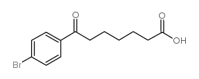 7-(4-bromophenyl)-7-oxoheptanoic acid Structure