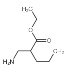 2-(Aminomethyl)pentanoic acid ethyl ester Structure