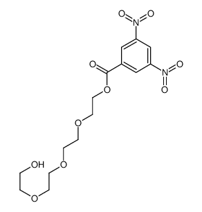 2-[2-[2-(2-hydroxyethoxy)ethoxy]ethoxy]ethyl 3,5-dinitrobenzoate Structure