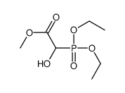 methyl 2-diethoxyphosphoryl-2-hydroxyacetate Structure